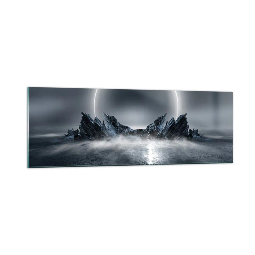 Impression sur verre - Image sur verre - La fin de l'histoire - 90x30 cm