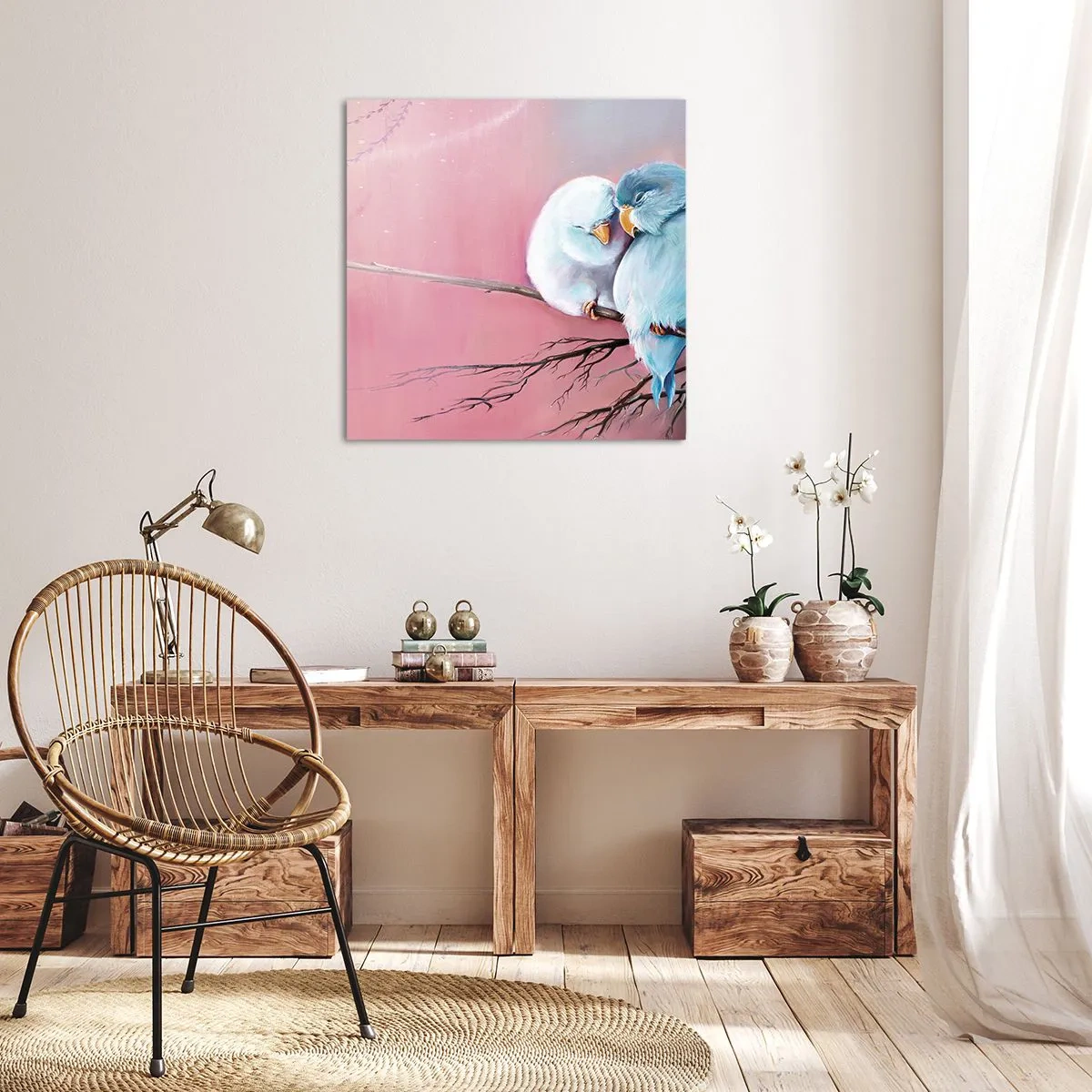 Impression sur toile - Image sur toile - Que dire de plus?... - 60x60 cm
