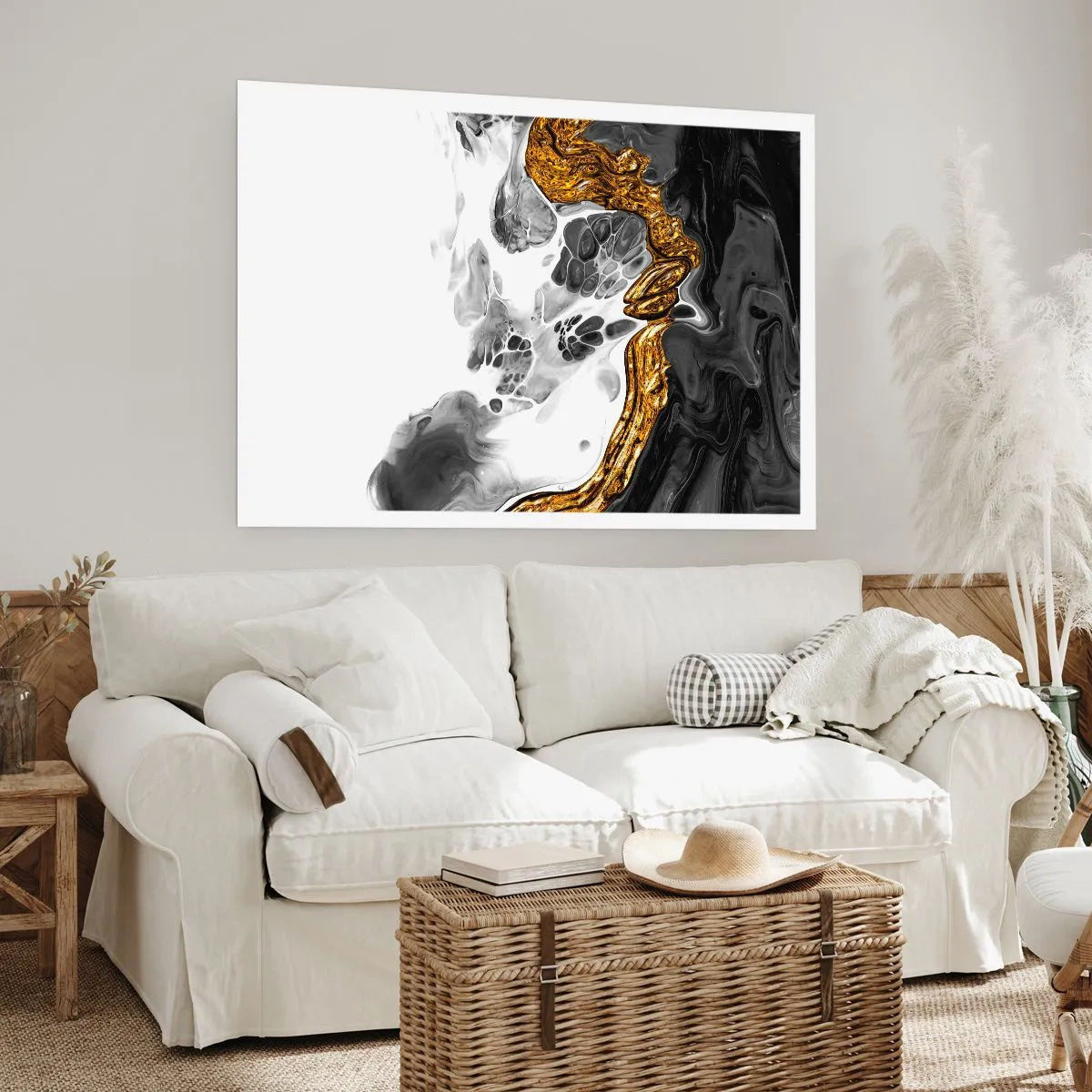 Affiche - Poster - Composition organique - 70x50 cm