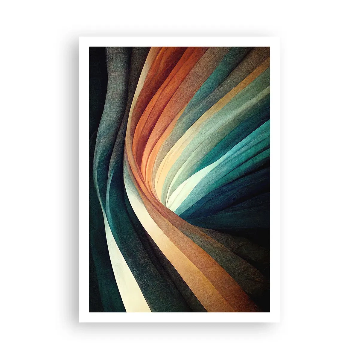Affiche - Poster - Tissé à partir de couleurs - 70x100 cm