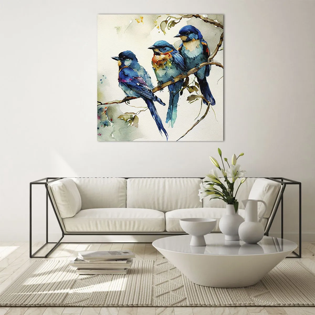 Impression sur verre - Image sur verre - A-t-il été offensé ? - 30x30 cm