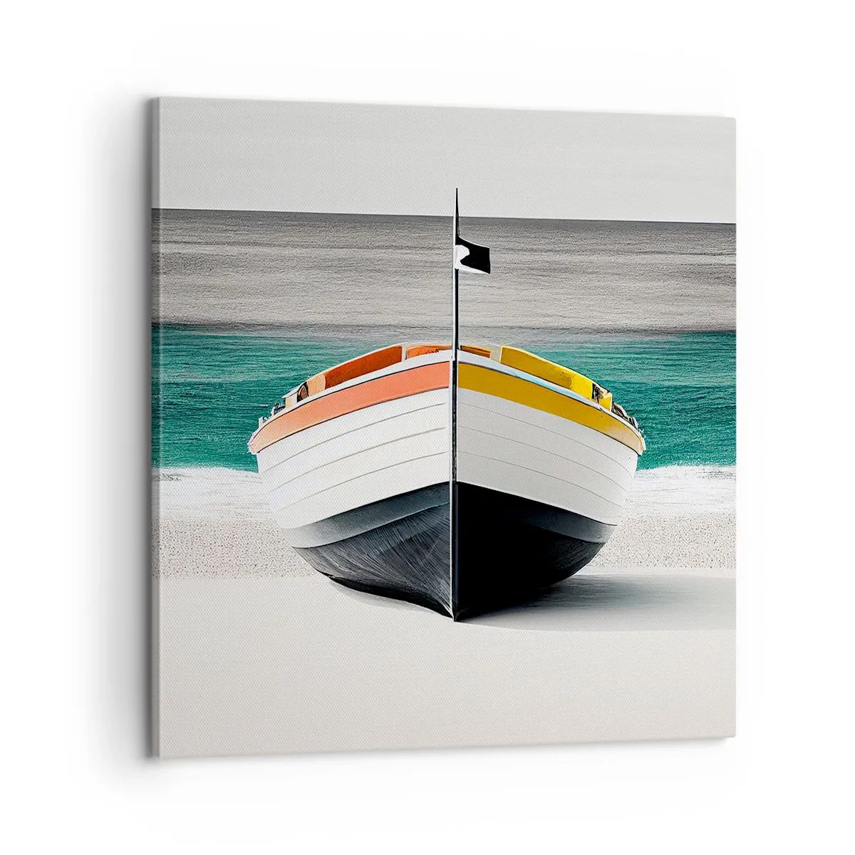 Impression sur toile - Image sur toile - A sa place - 60x60 cm