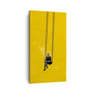 Impression sur toile - Image sur toile - Un jour comme tous les jours - 45x80 cm