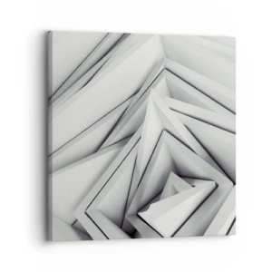 Impression sur toile - Image sur toile - Bourgeon d’angles vifs - 30x30 cm