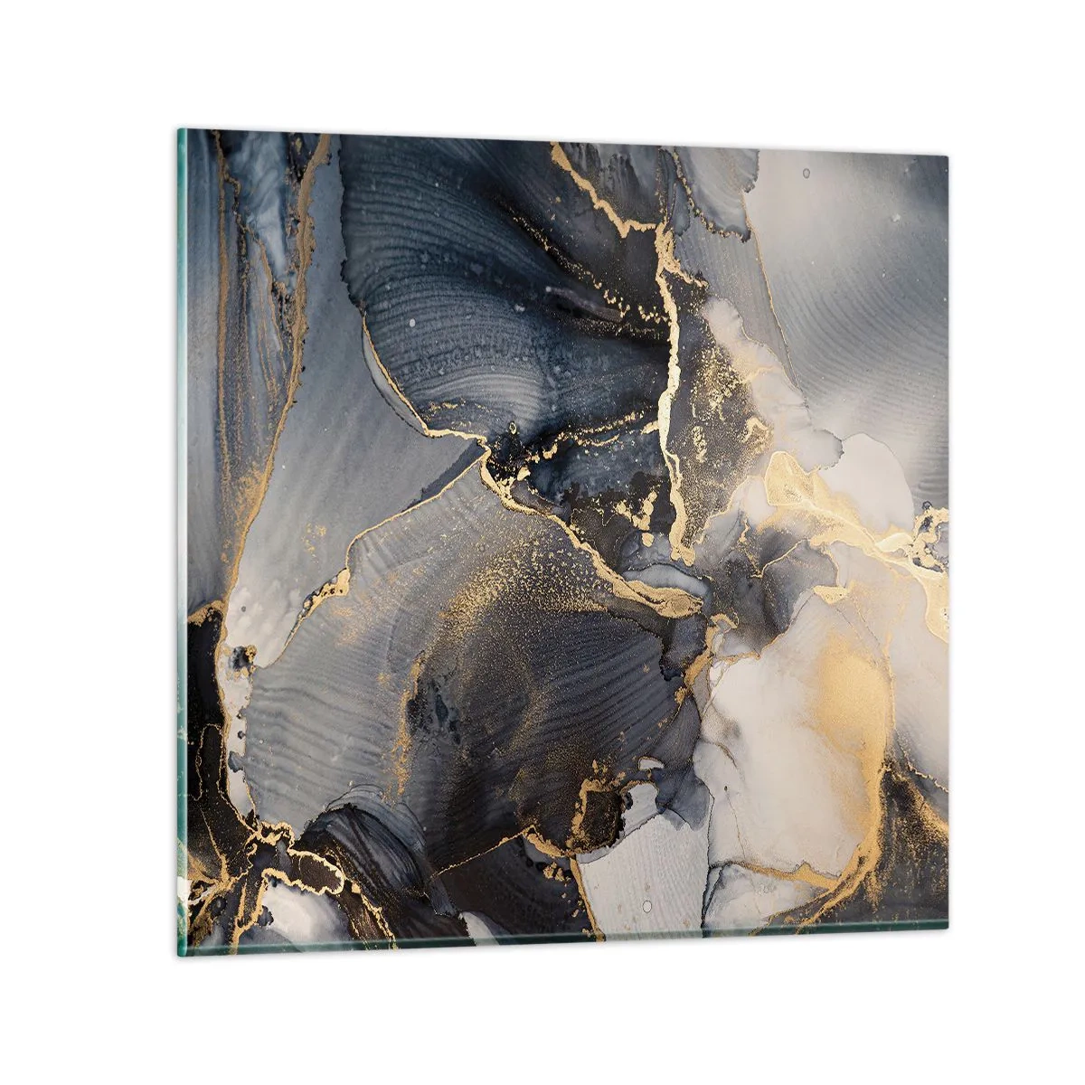 Impression sur verre - Image sur verre - La vie de la pierre - 40x40 cm