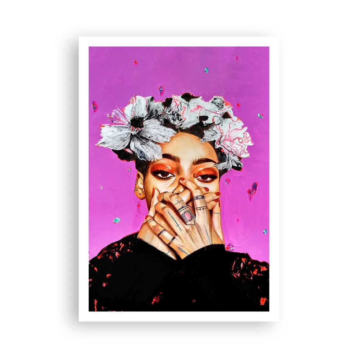 Affiche - Poster - Un peu fou - 70x100 cm