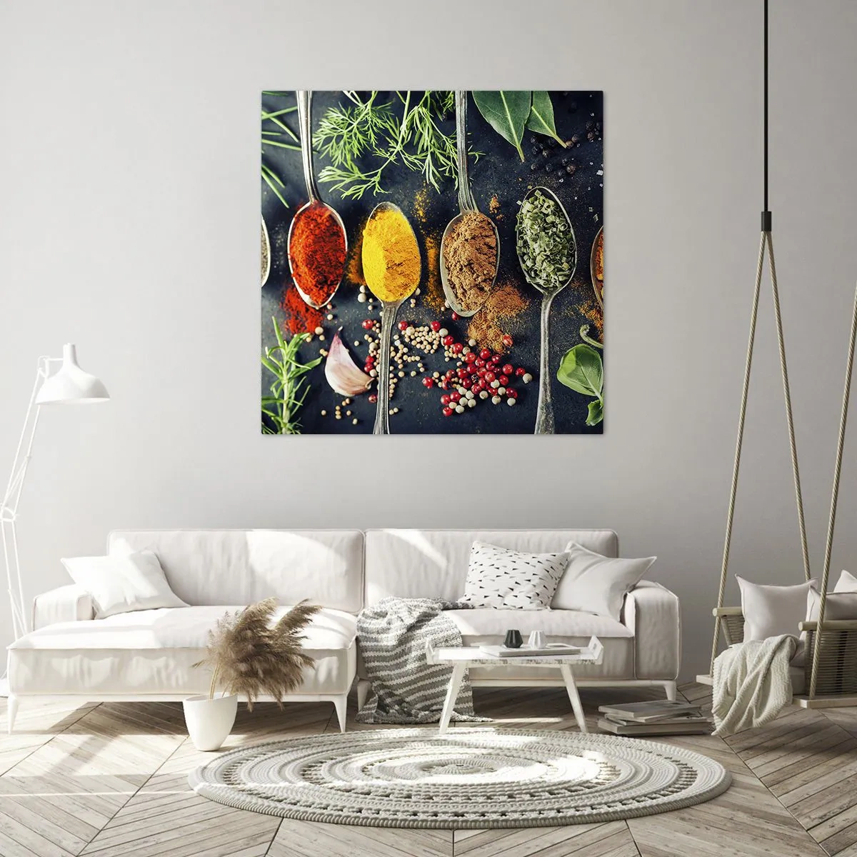 Impression sur toile - Image sur toile - Magie culinaire - 60x60 cm