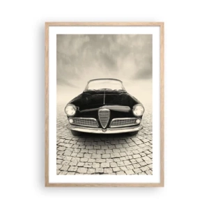 Affiche dans un chêne clair - Poster - Et alors! Tu ne m'aime pas? - 50x70 cm
