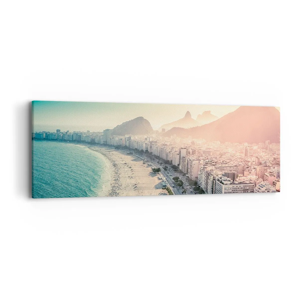 Impression sur toile - Image sur toile - Vacances éternelles à Rio - 90x30 cm