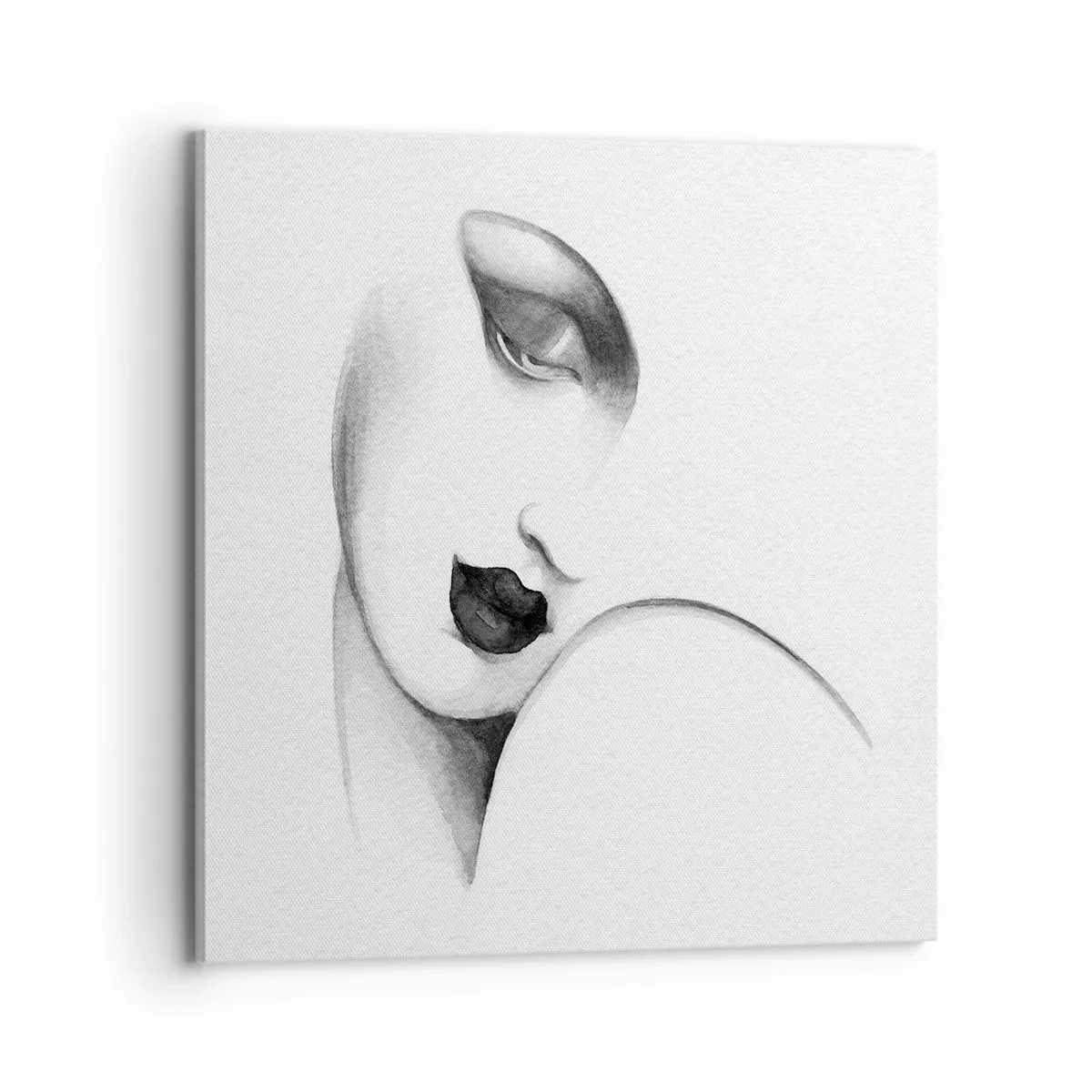 Impression sur toile - Image sur toile - Dans le style de Lempicka - 70x70 cm