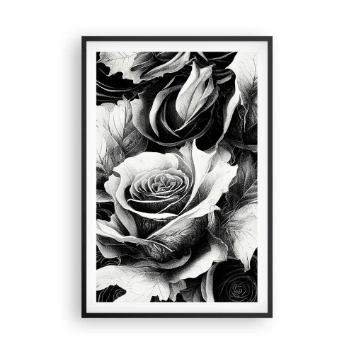 Affiche dans un cadre noir - Poster - Toujours une reine - 61x91 cm