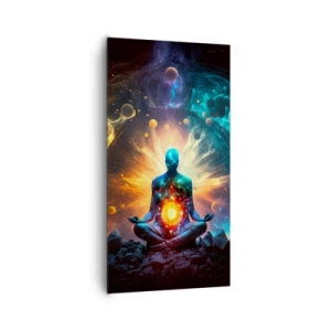 Impression sur toile - Image sur toile - Paix cosmique - 65x120 cm