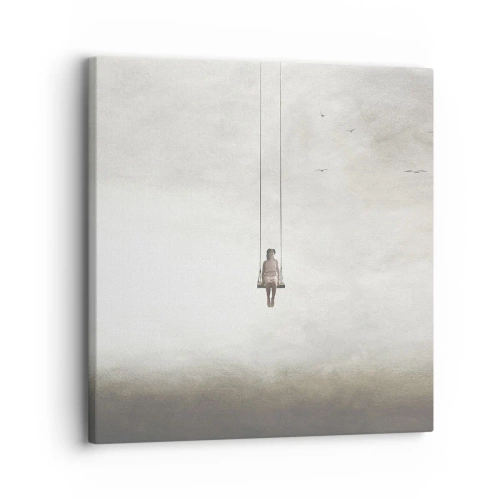 Impression sur toile - Image sur toile - Enfant en nous - 30x30 cm