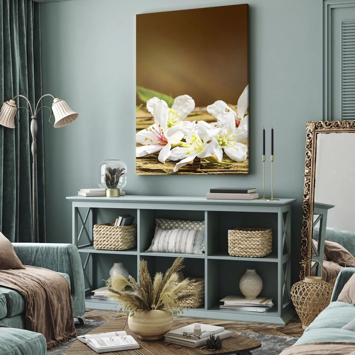 Impression sur toile - Image sur toile - Une promesse innocente - 45x80 cm