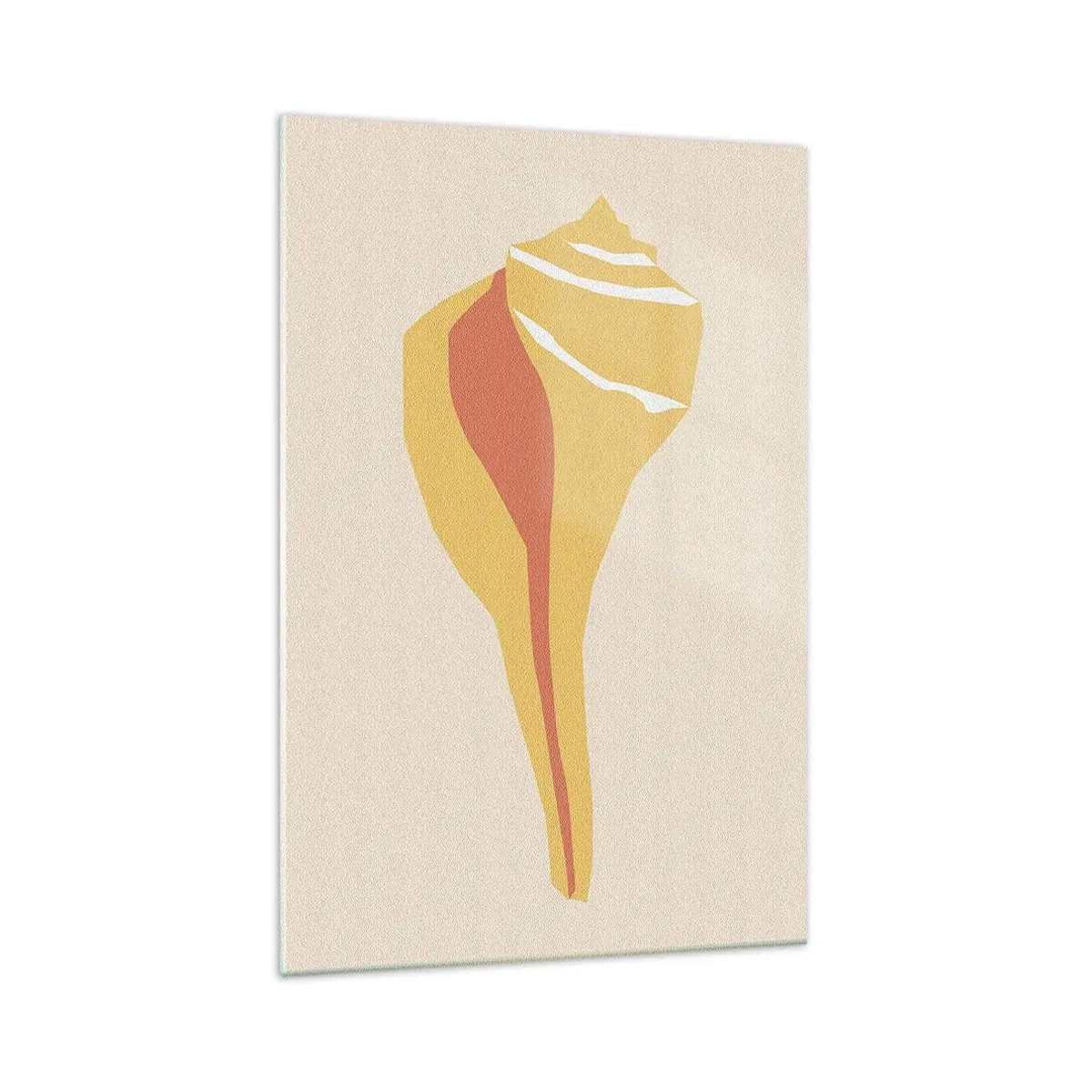 Impression sur verre - Image sur verre - Abstraction organique – croissance - 70x100 cm