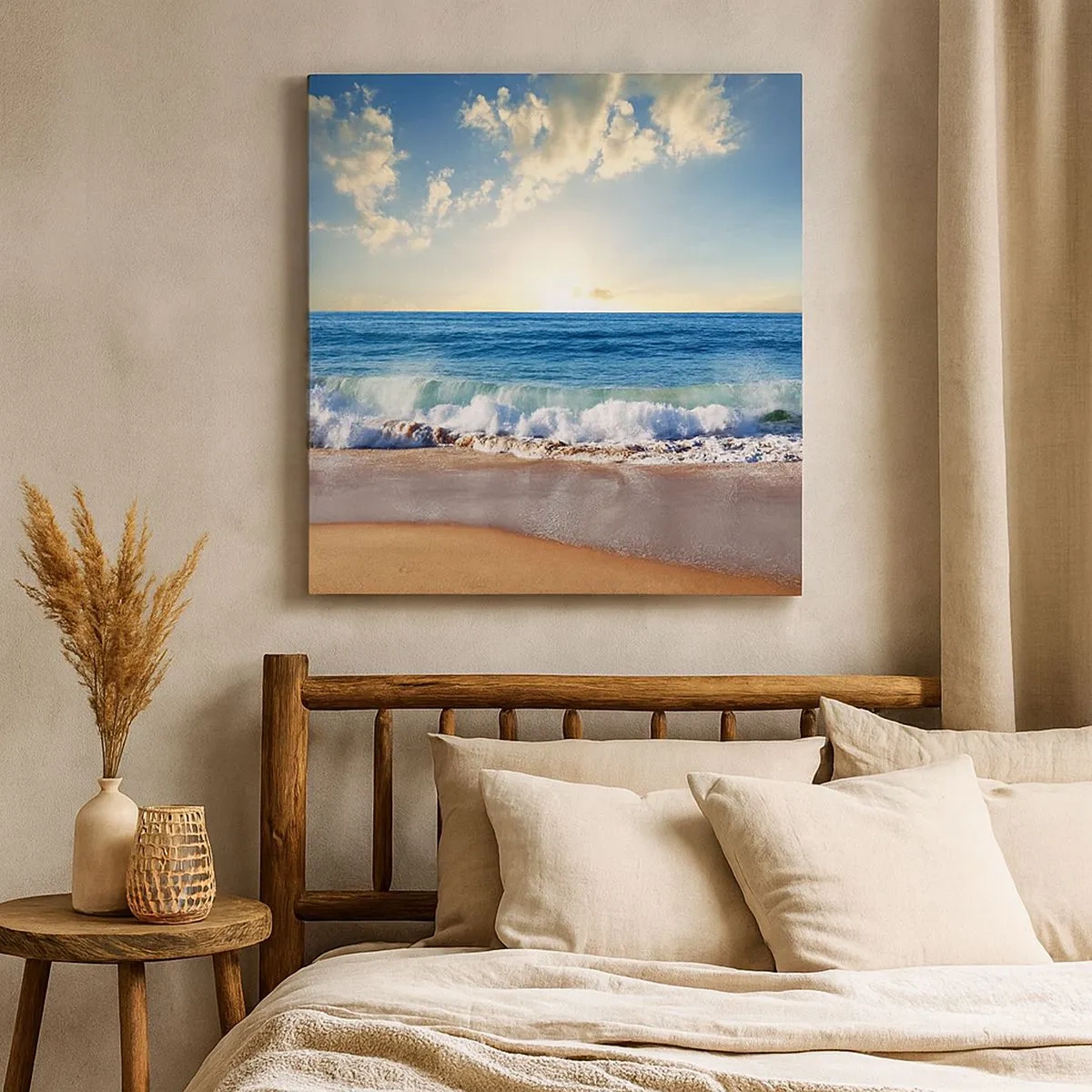 Impression sur toile - Image sur toile - Mouvement et immobilité à la fois - 30x30 cm