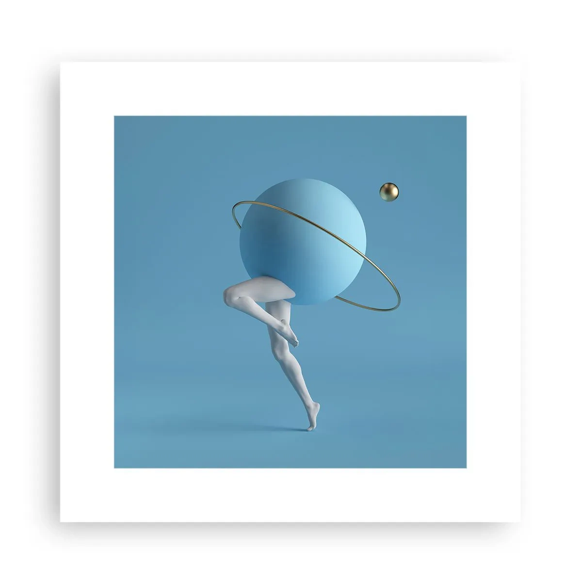 Affiche - Poster - Et les planètes deviennent folles - 30x30 cm