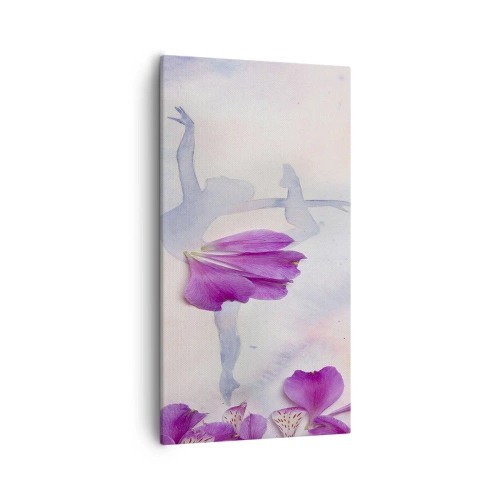 Impression sur toile - Image sur toile - Délicat comme une fleur - 55x100 cm