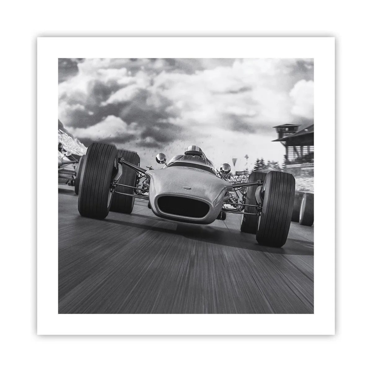 Affiche - Poster - Puissance! - 50x50 cm