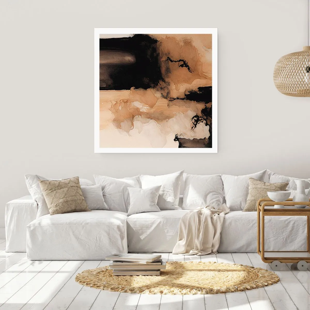 Affiche - Poster - Une abstraction intrigante - 30x30 cm