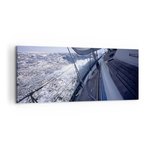 Impression sur toile - Image sur toile - Je sais ce que c'est d'être un oiseau - 100x40 cm