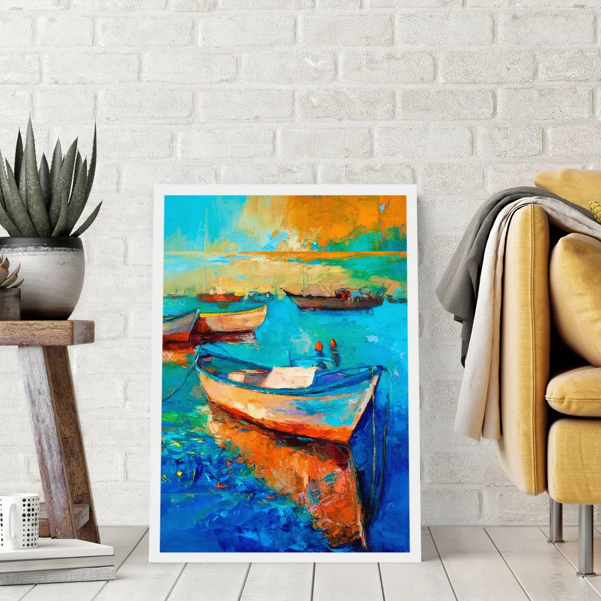 Affiche - Poster - Dans la baie du sud - 40x50 cm