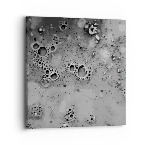 Impression sur toile - Image sur toile - Comme un paysage lunaire - 30x30 cm