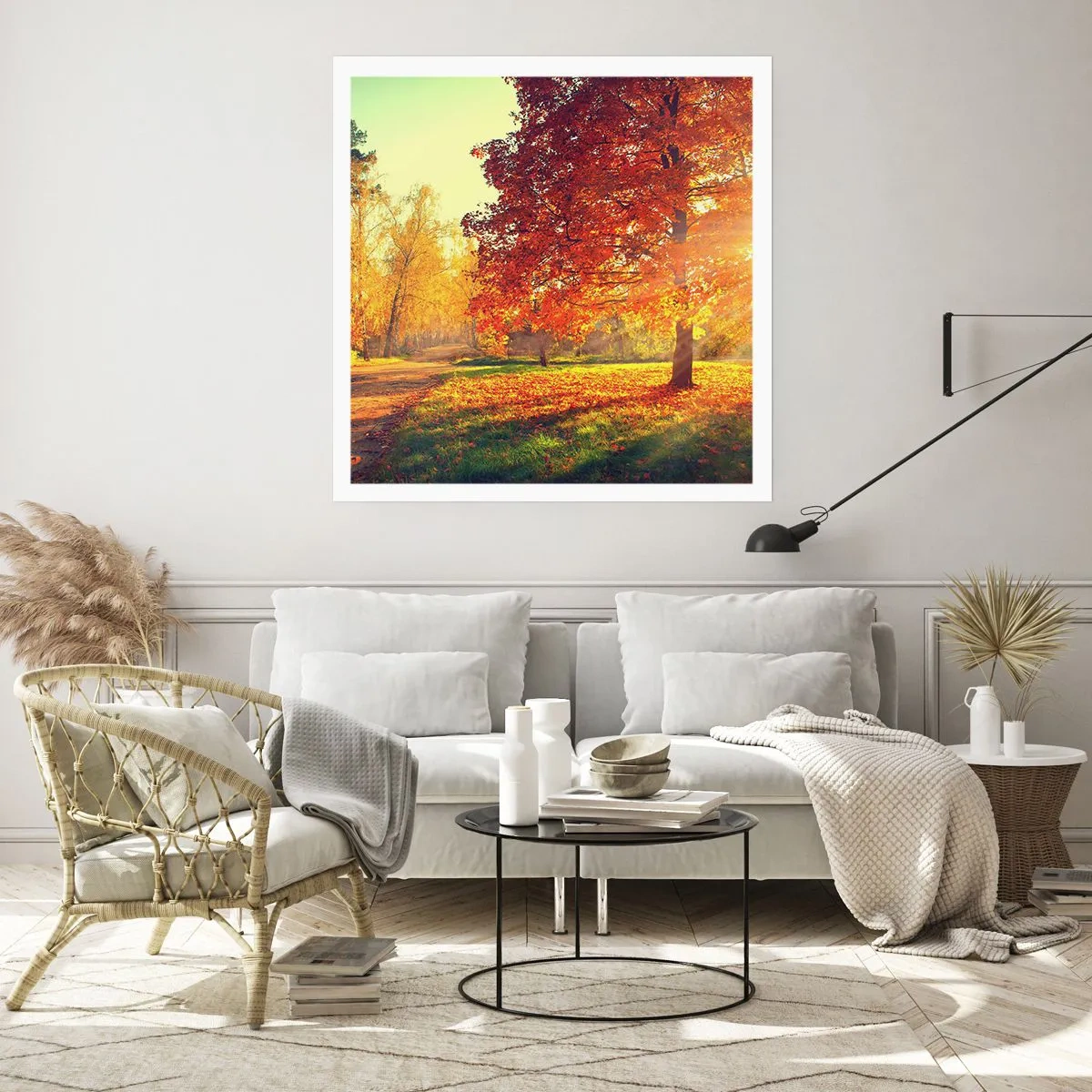 Affiche - Poster - Le roux est beau - 40x40 cm