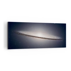 Impression sur toile - Image sur toile - Il y a bien longtemps, dans une galaxie très lointaine… - 100x40 cm