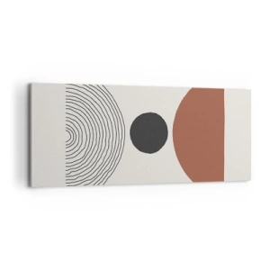 Impression sur toile - Image sur toile - Au centre de l'attention - 100x40 cm