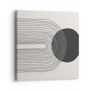 Impression sur toile - Image sur toile - Tremblement et confiance - 30x30 cm