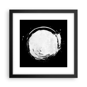 Affiche dans un cadre noir - Poster - Belle sortie - 30x30 cm