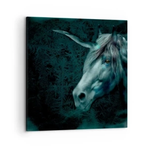 Impression sur toile - Image sur toile - Dans une forêt de conte de fées - 50x50 cm