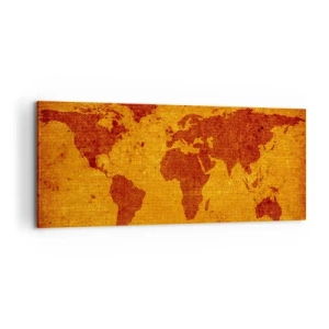 Impression sur toile - Image sur toile - Invitation au voyage - 100x40 cm