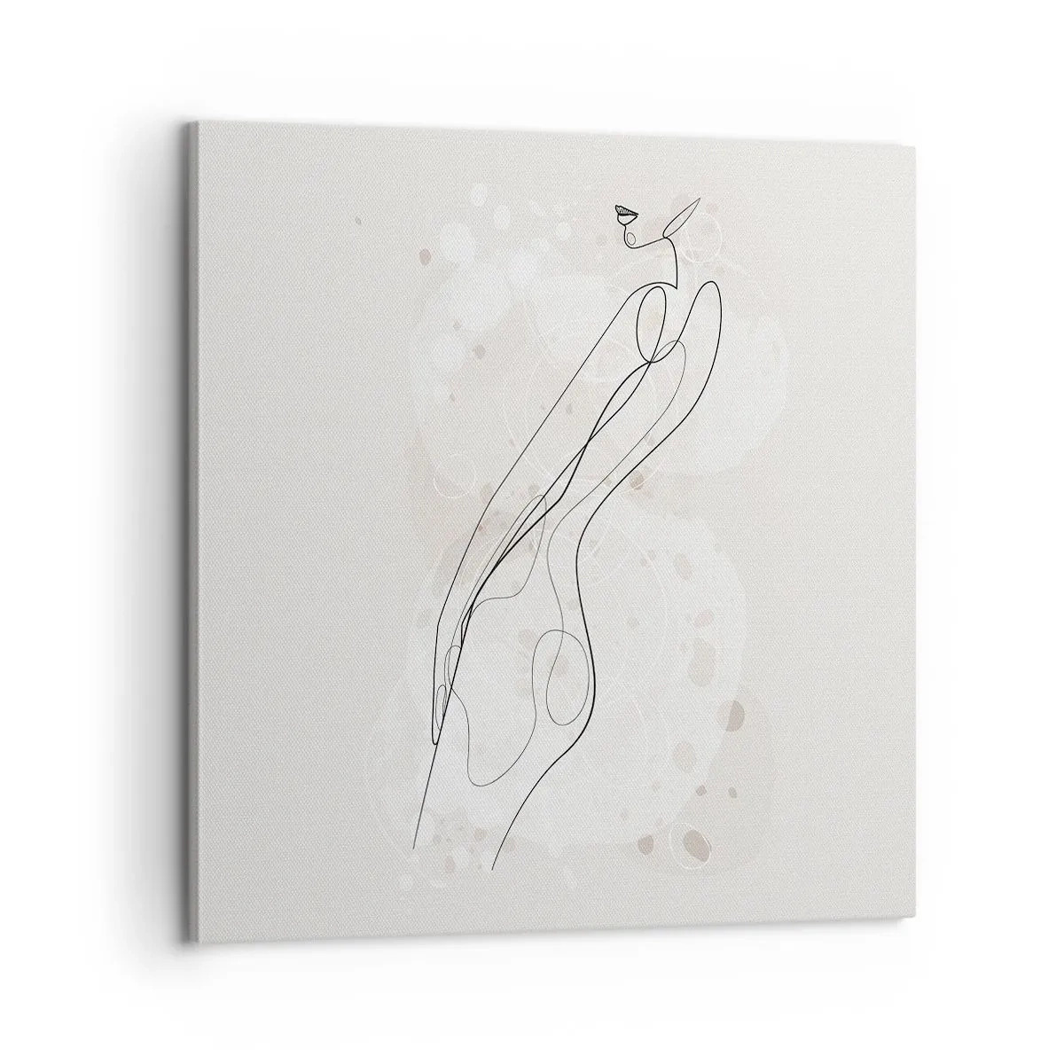 Impression sur toile - Image sur toile - Trompe l'oeil - 60x60 cm