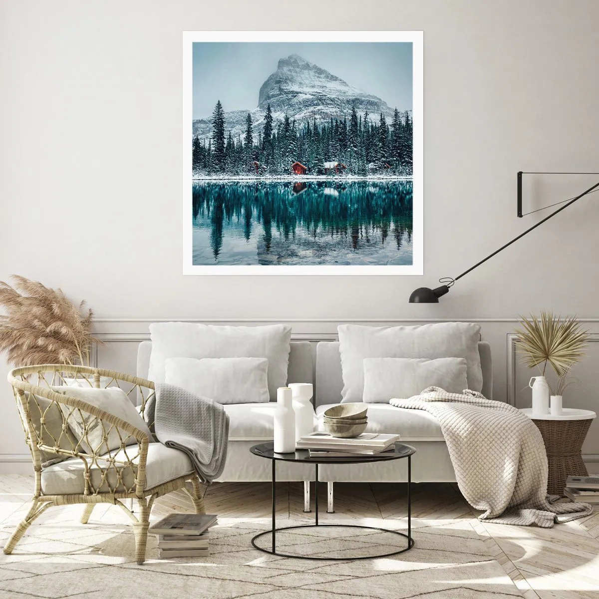 Affiche - Poster - Retraite canadienne - 40x40 cm