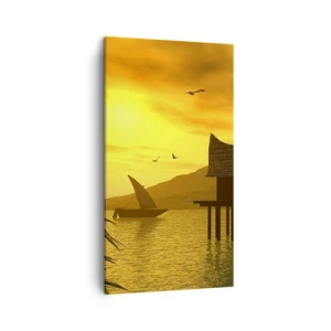 Impression sur toile - Image sur toile - La paix tant désirée - 45x80 cm