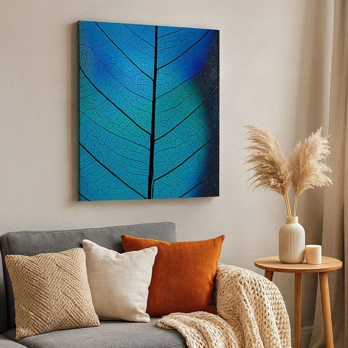 Impression sur toile - Image sur toile - Construction complexe - 30x30 cm