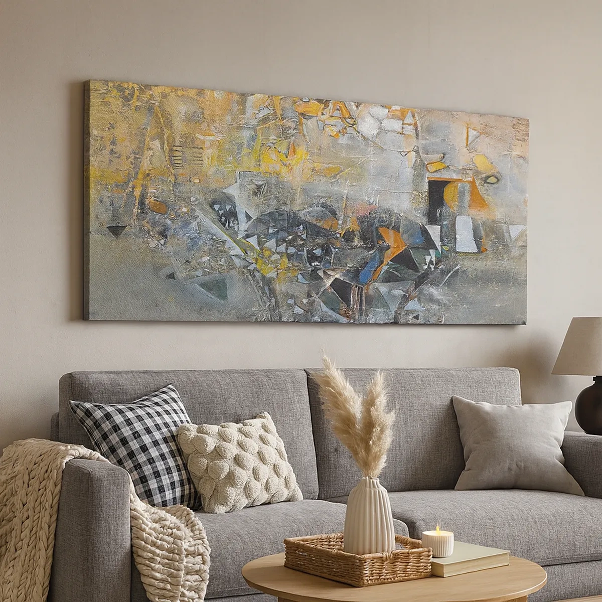 Impression sur toile - Image sur toile - Tout se met en place - 30x30 cm