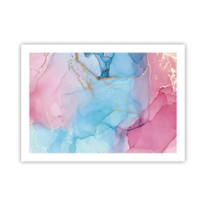 Affiche - Poster - Rencontre et mélange - 70x50 cm