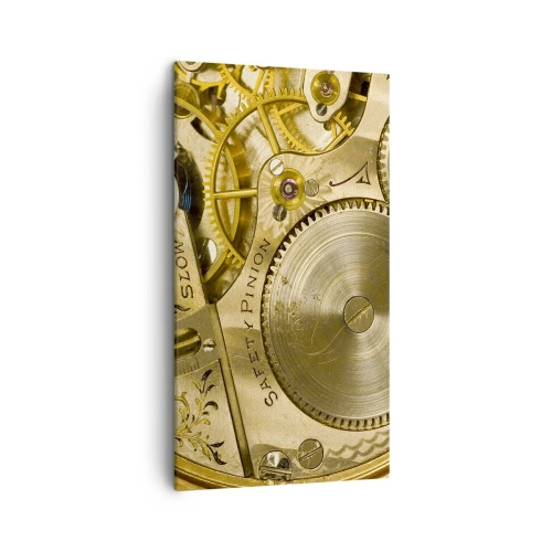 Impression sur toile - Image sur toile - Marcher avec son temps - 45x80 cm