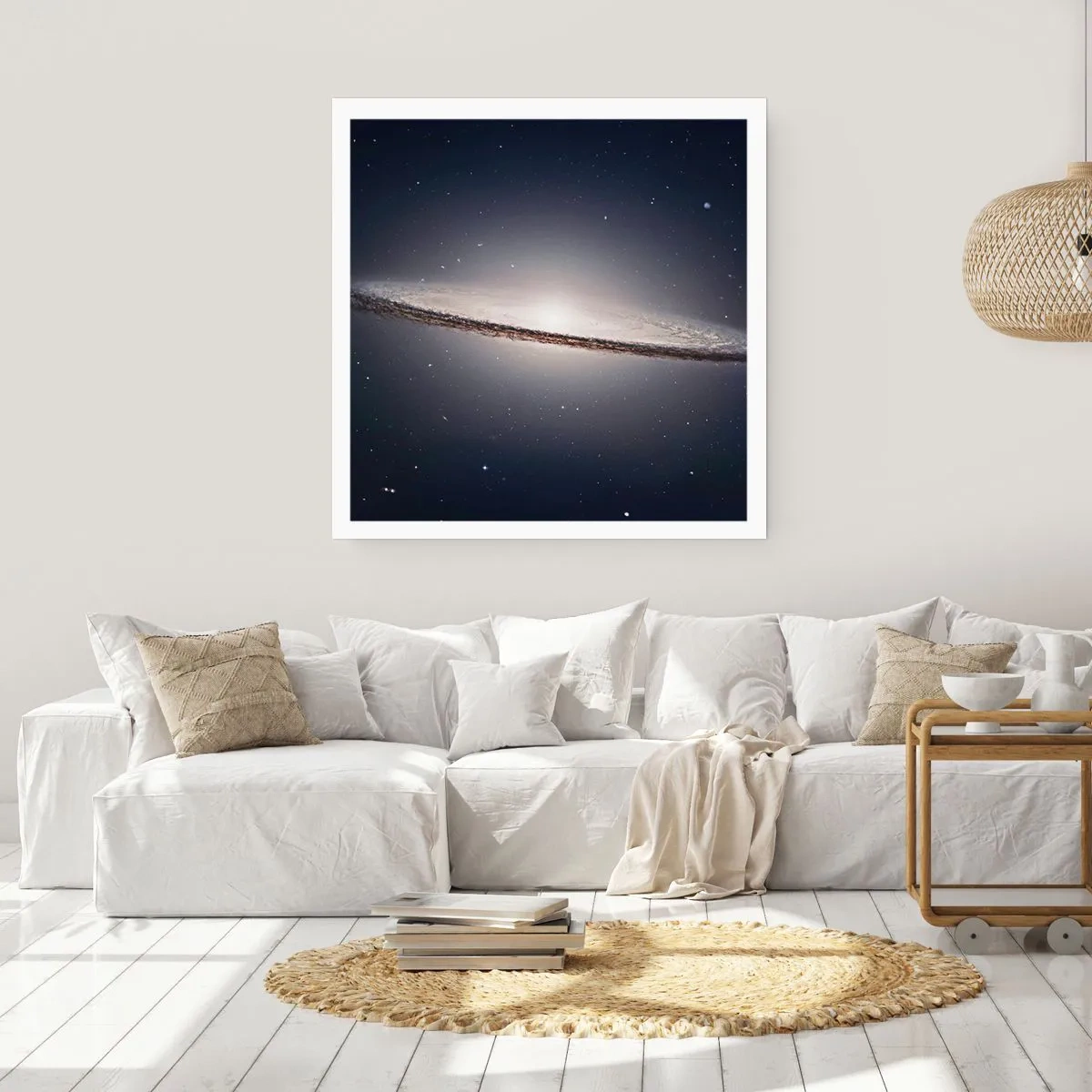 Affiche - Poster - Il y a bien longtemps, dans une galaxie très lointaine… - 60x60 cm