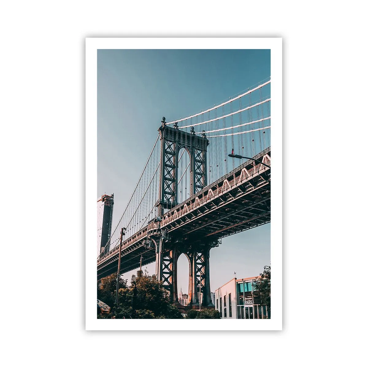 Affiche - Poster - Sur les vagues de la ville - 61x91 cm