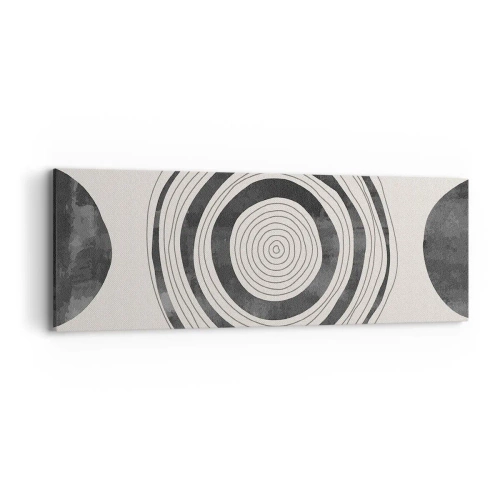 Impression sur toile - Image sur toile - Ce qui est important c'est ce qu'il y a entre les deux - 90x30 cm