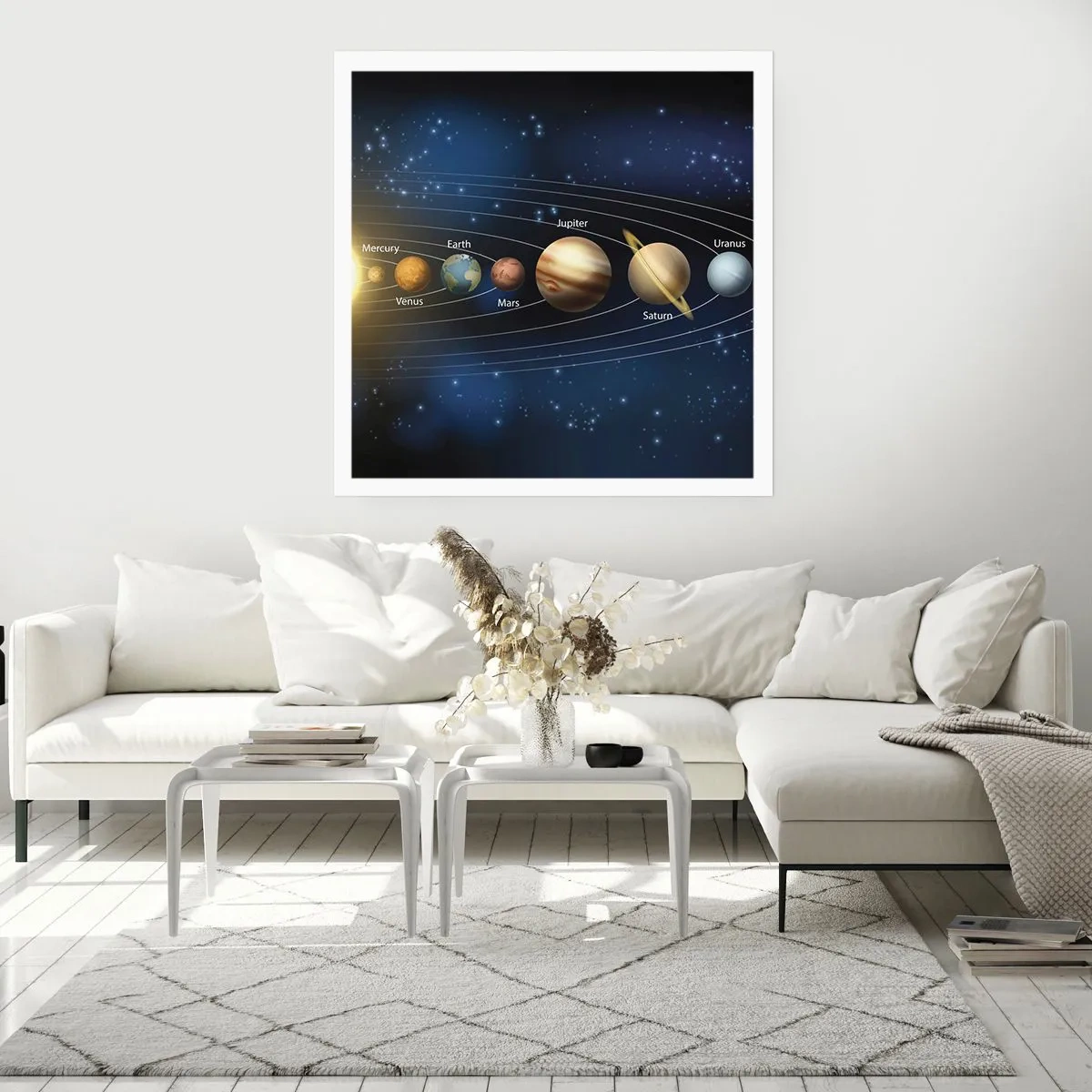 Affiche - Poster - L'une des dix - 40x40 cm