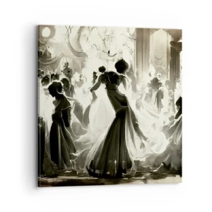 Impression sur toile - Image sur toile - La grande mascarade - 70x70 cm