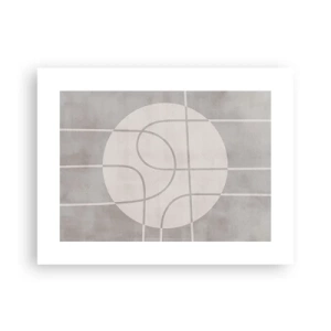 Affiche - Poster - Circulaire et tout droit - 40x30 cm