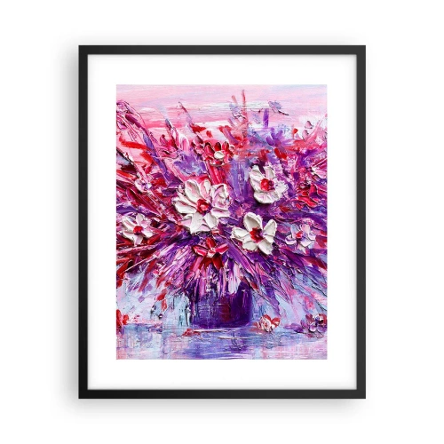 Affiche dans un cadre noir - Poster - Innocence et passion - 40x50 cm