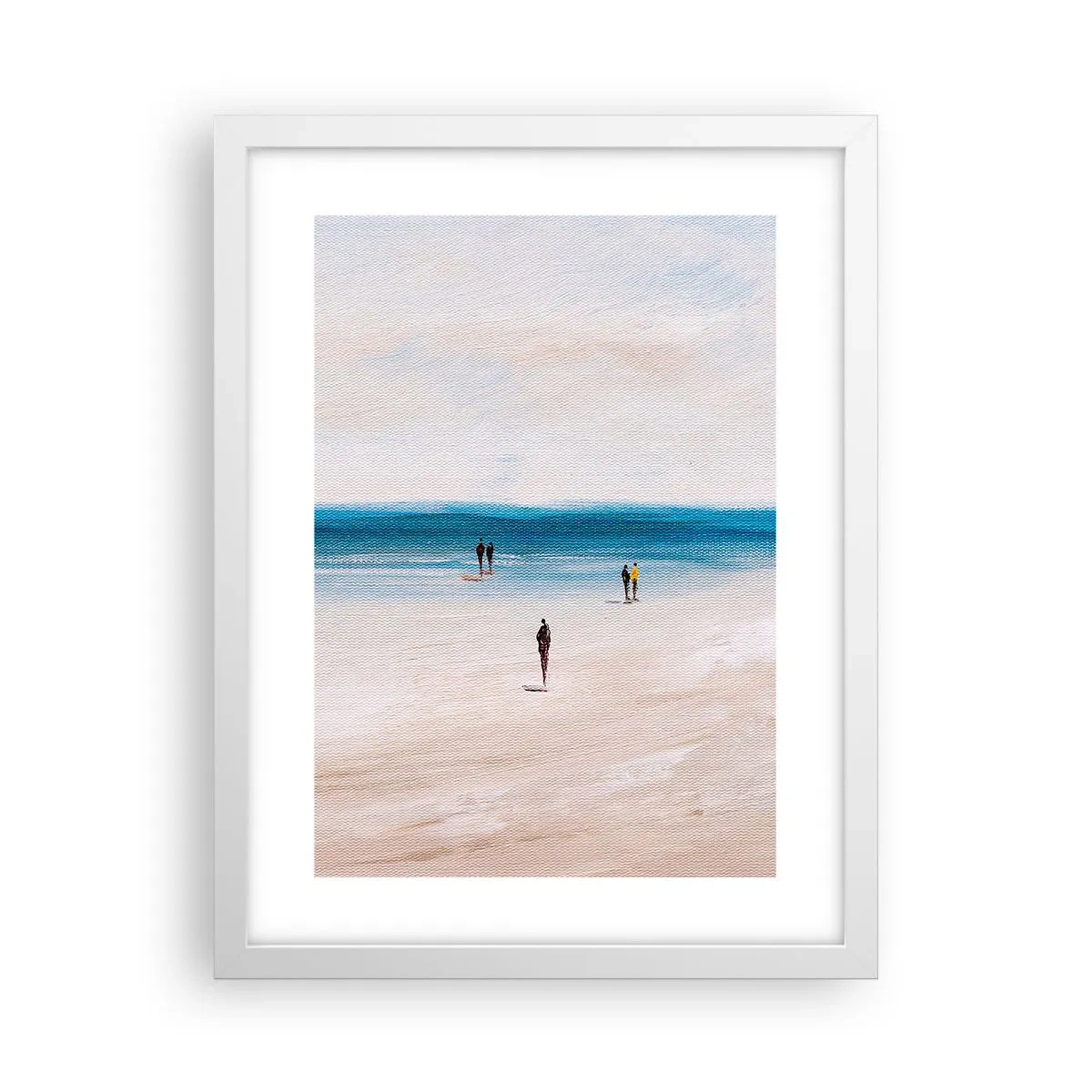 Affiche dans un cadre blanc - Poster - Un besoin naturel - 30x40 cm