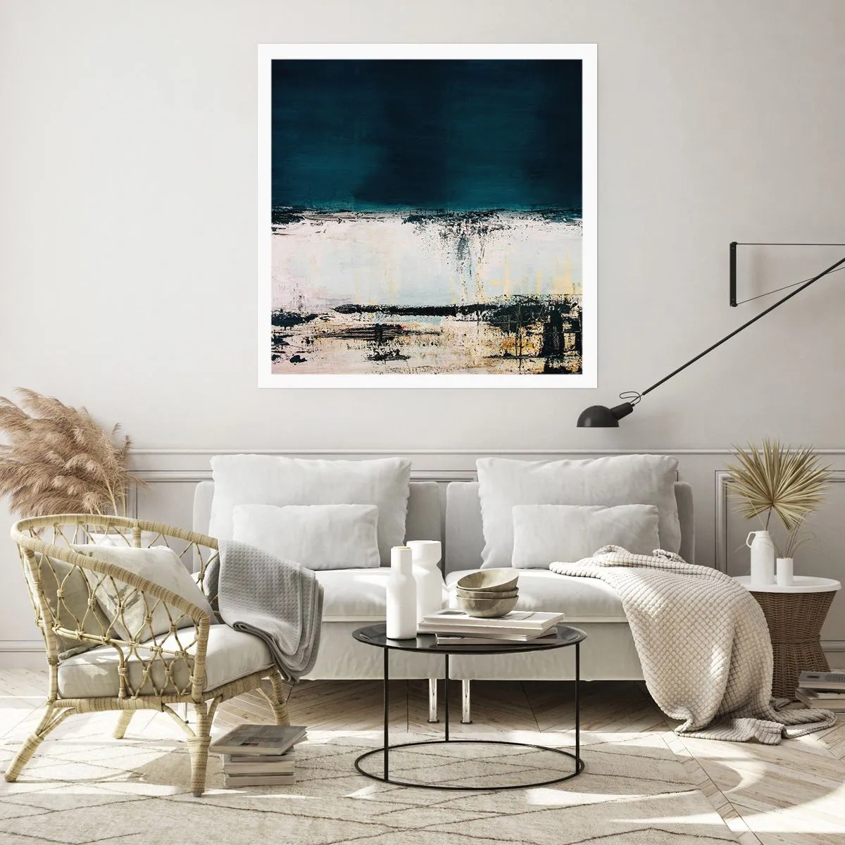 Affiche - Poster - Composition horizontale - 30x30 cm